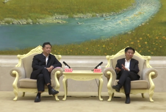 李为军会见中电海康集团董事长陈宗年一行